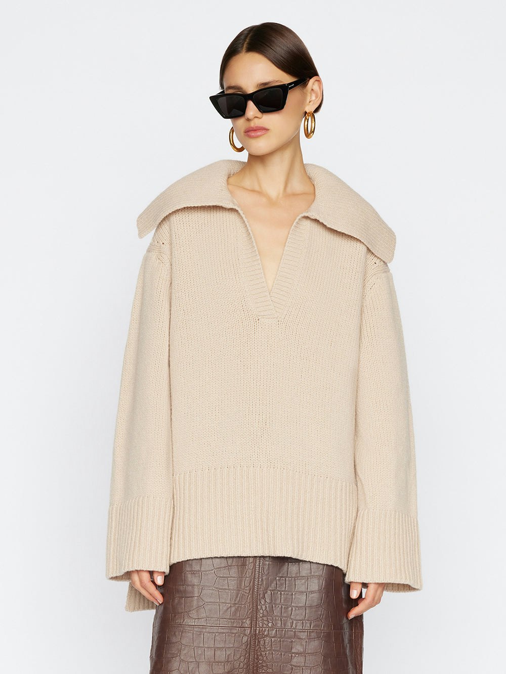 sweater front view